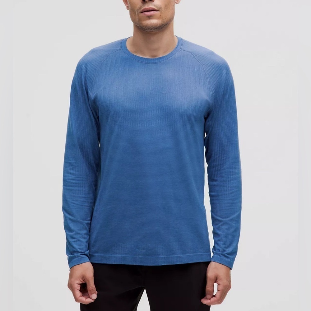 LULULEMON | Metal Vent Tech Long-Sleeve Shirt Pipe Dream Blue/Pitch Blue XXL